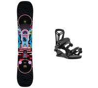 Rossignol - Fixations de snowboard all mountain - Pack Ampage Mind Expander 2025 - Noir Noir S,M,L,XL