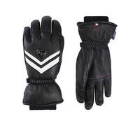 Rossignol - Gants de ski isolants en Primaloft®- Femme - W Select Lth IMP'R G Black pour Femme en Cuir - Taille 6 - Noir Noir 6