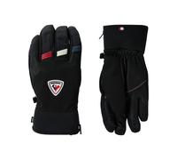 Rossignol - Gants isolants et imperméables - M Strato Ski Gloves R-Shell Dry Black en Cuir - Taille M - Noir Noir M
