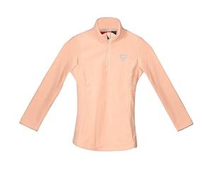 Rossignol Girl 1/2 Zip Polaire Technique Garçons, Powder Pink, 4 Ans