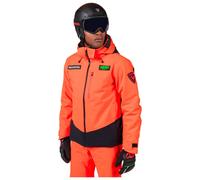 Rossignol - Veste de ski imperméable et isolante en Primaloft® - Hero Blackside Insulated Jacket Neon Red pour Homme - Taille L - Rouge Rouge L