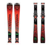 Pack skis ROSSIGNOL Hero Elite ST TI K + fixation NX12 (noir-rouge) Mixte - 2026 172 cm