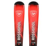 Rossignol - Packs (skis + fix) - Pack skis de piste - Hero JR 130-150 + XP7 2027 - Taille Enfant 130 cm - Rouge Rouge 130 cm