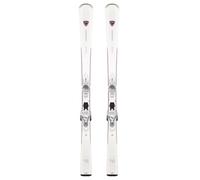 Skis Rossignol Nova 2 + fixations Xpress 10 GW B83 blanc neutre rose femme - 162