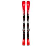 Pack ski." Rossignol Hero St Ti Black/red + Nx 12 Gw B80 27 - Homme - Rouge / Noir - taille 162 - modèle 2027