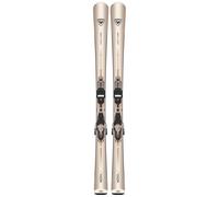 Pack ski." Rossignol Nova 6 Bronze + Xpress W 11 Gw B83 27 - Femme - Beige / Bleu - taille 156 - modèle 2027