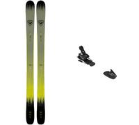 Rossignol - Packs (skis + fix) - Skis freeride/all-mountain - Pack Sender Soul Pro 2026 en Bois - Vert Vert 150 cm,160 cm,180 cm