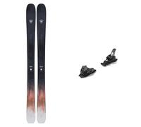 Rossignol - Packs (skis + fix) - Skis Freeride - Pack Rallybird 104 Ti 2023 pour Femme - Bleu Bleu 163 cm