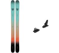 Rossignol - Packs (skis + fix) - Skis Freeride - Pack Sender Free 110 2026 pour Homme en Titane - Bleu Bleu 191 cm