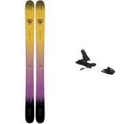 Rossignol - Packs (skis + fix) - Skis Freeride - Pack Sender Free 118 2026 pour Homme en Bois - Orange Orange 176 cm,186 cm
