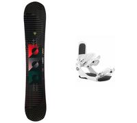 Rossignol - Packs (snowboard + fix) - Snowboard all-mountain - Pack Evader 2026 pour Homme en Bois - Noir Noir 154 cm,159 cm,164 cm