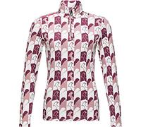 Rossignol Palmares 1/2 Zip Couche Moyenne, Femme XL Bordeaux