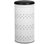 ROSSIGNOL Panier à linge Lina - 45 L - H 63 cm - Blanc