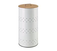 ROSSIGNOL Panier à linge, Panier de rangement, Panière, Capacité 45L, Fabrication française, Couvercle avec poignée, Idéal pour salle de bains, chambre ou buanderie LINAK