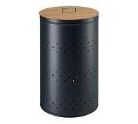 ROSSIGNOL Panier à linge, Panier de rangment, Panière, Capacité 65L, Fabrication française, Couvercle avec poignée, Idéal pour salle de bains, chambre ou buanderie LINAK