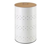 ROSSIGNOL Panier à linge, Panier de rangment, Panière, Capacité 65L, Fabrication française, Couvercle avec poignée, Idéal pour salle de bains, chambre ou buanderie LINAK