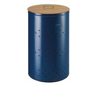 ROSSIGNOL Panier à linge, Panier de rangment, Panière, Capacité 65L, Fabrication française, Couvercle avec poignée, Idéal pour salle de bains, chambre ou buanderie LINAK