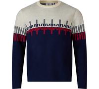 ROSSIGNOL Patterned Cn Sweater - Homme - Blanc / Bleu - taille XXL- modèle 2026