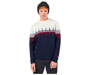 Rossignol - Patterned Crewneck Dark Navy - L - Pull