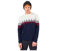 Rossignol - Patterned Crewneck Dark Navy - M - Pull