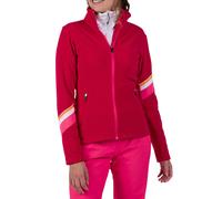 Rossignol - Polaire technique demi-zippée - W Strawpile Fleece FZ Ruby Red pour Femme - Taille L - Rouge Rouge L