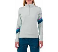 Rossignol - Polaire technique demi-zippée - W Strawpile Fleece HZ Steam pour Femme - Taille L - Bleu Bleu L