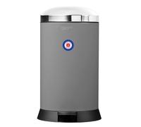 Poubelle de cuisine à pédale. Capacité 20L, Fabrication française, Fermeture silencieuse, Seau intérieur amovible avec anse, BOMBA ROSSIGNOL