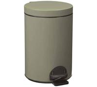 ROSSIGNOL - Poubelle Elora 14l gris vert mat lisse