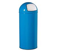 ROSSIGNOL Poubelle à Trappe, 45 L, Bleu Ciel
