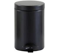 ROSSIGNOL Poubelle Cyjeu Salle de bain - 3 L - Noir basalte