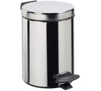 ROSSIGNOL Poubelle Cyjeu salle de bain - 3L - Inox
