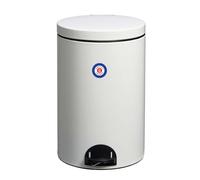 ROSSIGNOL Poubelle de cuisine à pédale. Capacité 20L, Fabrication française, Seau intérieur amovible avec anse, Pratique ELORA