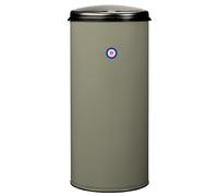 ROSSIGNOL Poubelle de cuisine, Poubelle 45L, Fabrication française, Poubelle à ouverture par pression, Collerette support sac HANDTOUCH