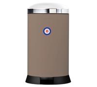 ROSSIGNOL Poubelle de cuisine, Poubelle 20L, Poubelle à pédale, Fabrication française, Fermeture silencieuse, Seau intérieur amovible avec anse, BOMBA