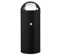 ROSSIGNOL Poubelle de cuisine, Poubelle 45L, Poubelle push, Fabrication française, Poubelle avec couvercle à trappe, Seau intérieur amovible avec anse VINTAGE