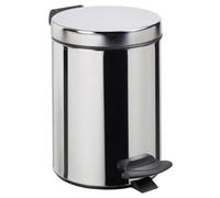 Poubelle de salle de bains à pédale. Capacité 3L, Fabrication Française, Seau intérieur amovible, Large pédale CYJEU ROSSIGNOL