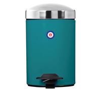 ROSSIGNOL Poubelle de salle de bains, Poubelle 3L, Poubelle à pédale, Fabrication française, Seau intérieur amovible, Large pédale BONNY