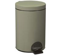 Rossignol - Poubelle elora 14l gris vert mat lisse 90194