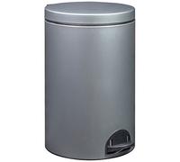 Rossignol - Poubelle elora 20l gris metal brillant 90251