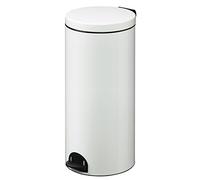 Poubelle elora 30l blanc rossignol 90233 Blanc G