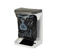 Poubelle intérieure de meuble cuisine 20L avec dérouleur de sac, Ouverture automatique avec la porte du placard, installation facile INO ROSSIGNOL