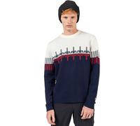 Rossignol Skiwear Homme Pullover PATTERNED CN dark navy - XXL