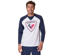 ROSSIGNOL Skpr Mtb Ls Tee - Homme - Bleu / Blanc - taille M- modèle 2023