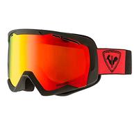 Rossignol Spiral Miror Red Masque de ski, unisexe pour adulte, couleur unie
