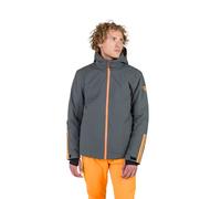 Rossignol Strawpile Jacket - Veste de ski isolée - Veste de snowboard imperméable pour homme, Onyx gris, M
