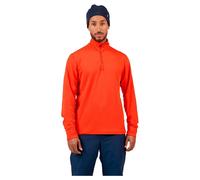 Rossignol Mid Layer Stretch Half Zip Sweatshirt Orange M Homme