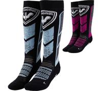 ROSSIGNOL Thermotech 2p Jr - Enfant - Noir / Bleu / Rose - taille 33-35- modèle 2027