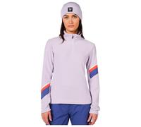 Rossignol - W Strawpile Fleece Half Zip Galactic Lilac - L - Polaire
