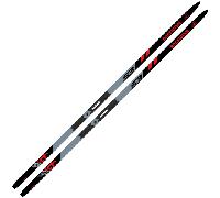 Pack ski de fond." Rossignol X-ium Skating Premium+ S3 Stiff Black/red 25 + Fixations - Mixte - Gris / Rouge / Noir - taille 183 - modèle 2025