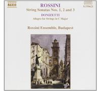 Budapest Rossini Ensemble – Rossini Gioachino: String Sonatas 1-3 – NAXOS – Import